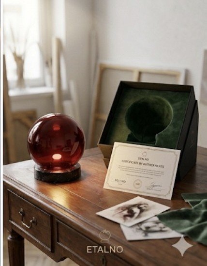 The birth of Etalno, limited edition Glomato Nº1